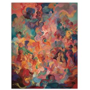 Artery8 - The Hedonism Rainbow - Pastels - Wall Art Print Artery8 - The Hedonism Rainbow - Pastels - Wall Art Print