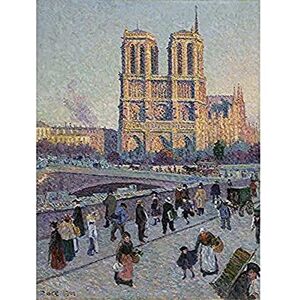 Fine Art Prints Luce Quai Saint-michel Notre-dame Painting Art Print Canvas Premium Wall Decor Poster Mural Fine Art Prints Luce Quai Saint-michel Notre-dame Painting Art Print Canvas Premium Wall Decor Poster Mural
