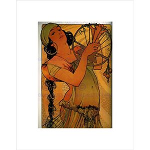 Wee Blue Coo Alphonse Mucha Salome 1897 Old Master Picture Wall Art Print Wee Blue Coo Alphonse Mucha Salome 1897 Old Master Picture Wall Art Print