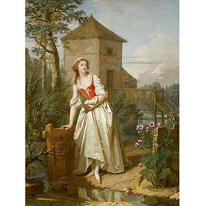 Artery8 Martin Drolling Woman English Garden Painting Unframed Wall Art Print Poster Home Decor Premium Artery8 Martin Drolling Woman English Garden Painting Unframed Wall Art Print Poster Home Decor Premium