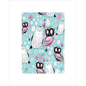 Wee Blue Coo PAINTING ABSTRACT BIRD PIGEON OWL PATTERN DESIGN FRAMED PRINT B12X8490 Wee Blue Coo PAINTING ABSTRACT BIRD PIGEON OWL PATTERN DESIGN FRAMED PRINT B12X8490