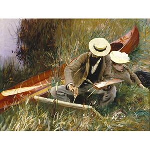 Fine Art Prints John Singer Sargent An Out Of Doors Study Large Wall Art Print Canvas Premium Poster Mural Fine Art Prints John Singer Sargent An Out Of Doors Study Large Wall Art Print Canvas Premium Poster Mural
