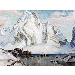 Fine Art Prints Boberg After Massacre Mountain Snow Boats Lake Painting Large Print Poster Wall Art Decor Picture Fine Art Prints Boberg After Massacre Mountain Snow Boats Lake Painting Large Print Poster Wall Art Decor Picture