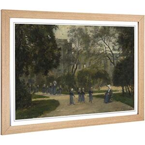 Big Box Art Framed Print of Stanislas Lepine Nuns and Schoolgirls Design Wall Art Picture Home Decor for Kitchen, Living Room, Bedroom, Hallway, Oak, A2 / 24.5x18 Inch / 62x45cm Big Box Art Framed Print of Stanislas Lepine Nuns and Schoolgirls Design Wall Art Picture Home Decor for Kitchen, Living Room, Bedroom, Hallway, Oak, A2 / 24.5x18 Inch / 62x45cm