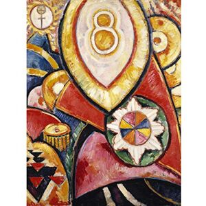 Artery8 Marsden Hartley Painting No 48 Premium Wall Art Canvas Print 18X24 Inch Artery8 Marsden Hartley Painting No 48 Premium Wall Art Canvas Print 18X24 Inch