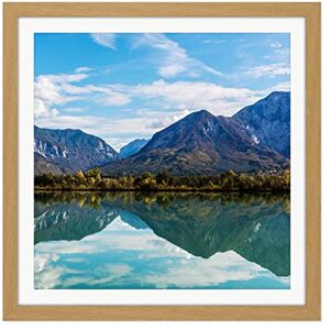 Fine Art Prints Jaritz Ferlach Reservoir Drava Austria Landscape Photo Square Wooden Framed Wall Art Print Picture 16X16 Inch Fine Art Prints Jaritz Ferlach Reservoir Drava Austria Landscape Photo Square Wooden Framed Wall Art Print Picture 16X16 Inch