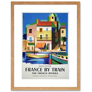 Wee Blue Coo France Train Railway Riviera French Railroad Boat Framed Print Picture F12X1235 Wee Blue Coo France Train Railway Riviera French Railroad Boat Framed Print Picture F12X1235