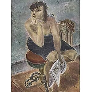 Fine Art Prints Kuniyoshi – Wandbild, Motiv: sitzende Raucherin, ungerahmt Fine Art Prints Kuniyoshi – Wandbild, Motiv: sitzende Raucherin, ungerahmt