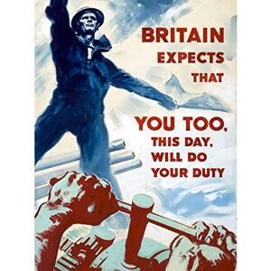 Fine Art Prints Forster War WWII UK Britain Expects Duty Advert Unframed Wall Art Print Poster Home Decor Premium Fine Art Prints Forster War WWII UK Britain Expects Duty Advert Unframed Wall Art Print Poster Home Decor Premium