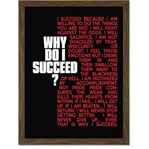 Fine Art Prints Sports Motivational Succeed Red Large Framed Art Print Poster Wall Decor 18x24 inch Fine Art Prints Sports Motivational Succeed Red Large Framed Art Print Poster Wall Decor 18x24 inch