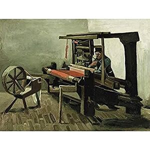 Fine Art Prints Vincent Van Gogh Weaver Kunstdruck auf Leinwand, Premium-Wanddekoration, Poster Fine Art Prints Vincent Van Gogh Weaver Kunstdruck auf Leinwand, Premium-Wanddekoration, Poster