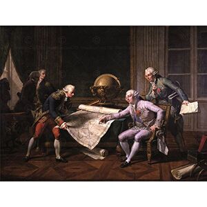 Wee Blue Coo Painting Interior Study Monsiau Louis XVI Le Perouse Wall Art Print Wee Blue Coo Painting Interior Study Monsiau Louis XVI Le Perouse Wall Art Print