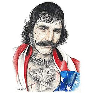 Wee Blue Coo Wayne Maguire Tattooed Bill the Butcher Inked Ikon Art Print Wee Blue Coo Wayne Maguire Tattooed Bill the Butcher Inked Ikon Art Print