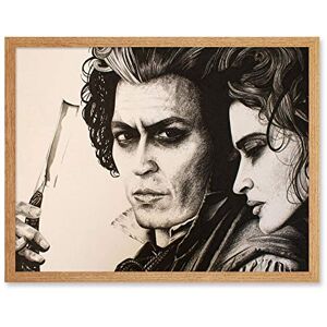 Wee Blue Coo Sweeny Todd Johnny Depp Wayne Maguire Art Print Framed Poster Wall Decor 12x16 inch Wee Blue Coo Sweeny Todd Johnny Depp Wayne Maguire Art Print Framed Poster Wall Decor 12x16 inch