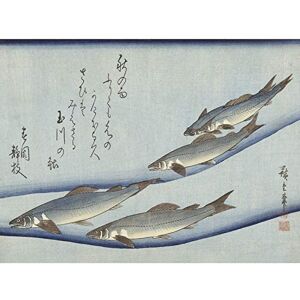 Artery8 Hiroshige Trout Animals Fish Japanese Unframed Wall Art Print Poster Home Decor Premium Artery8 Hiroshige Trout Animals Fish Japanese Unframed Wall Art Print Poster Home Decor Premium