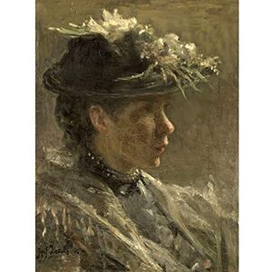 Artery8 Jozef Israels Study Of Sijtje Van Bemmel Painting Premium Wall Art Canvas Print 18X24 Inch Artery8 Jozef Israels Study Of Sijtje Van Bemmel Painting Premium Wall Art Canvas Print 18X24 Inch