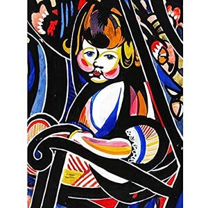 Fine Art Prints Sayen Child In Rocker Modernist Abstract Painting Unframed Wall Art Print Poster Home Decor Premium Fine Art Prints Sayen Child In Rocker Modernist Abstract Painting Unframed Wall Art Print Poster Home Decor Premium