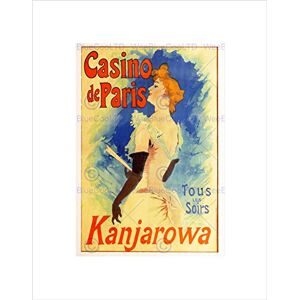 Wee Blue Coo Ad Theatre Stage Singer Soprano Kanjarowa Casino Paris Wall Art Print Wee Blue Coo Ad Theatre Stage Singer Soprano Kanjarowa Casino Paris Wall Art Print