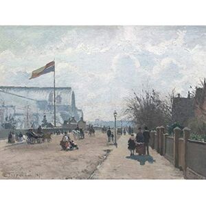 Fine Art Prints Pissarro Crystal Palace Sydenham London Cityscape Painting Large Print Poster Wall Art Decor Picture Fine Art Prints Pissarro Crystal Palace Sydenham London Cityscape Painting Large Print Poster Wall Art Decor Picture
