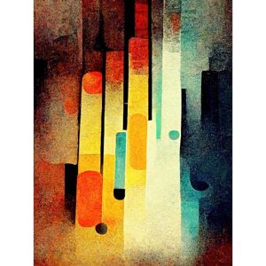 Doppelganger33 LTD Acid Jazz Retro Colourful Boho Abstract Large Wall Art Poster Print Thick Paper 18X24 Inch Doppelganger33 LTD Acid Jazz Retro Colourful Boho Abstract Large Wall Art Poster Print Thick Paper 18X24 Inch