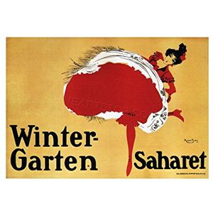 Wee Blue Coo Theatre Saharet Australian Dancer Berlin Germany Advert Wall Art Print Wee Blue Coo Theatre Saharet Australian Dancer Berlin Germany Advert Wall Art Print