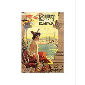 Wee Blue Coo Ad Exhibition Sea Maritime Bordeaux Anchor Shield Flag Wall Art Print Wee Blue Coo Ad Exhibition Sea Maritime Bordeaux Anchor Shield Flag Wall Art Print