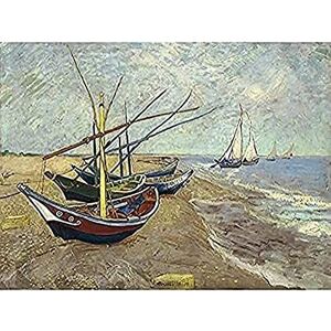 Fine Art Prints Van Gogh Vissersboten Op Het Strand Van Les Saintes Unframed Wall Art Print Poster Home Decor Premium Fine Art Prints Van Gogh Vissersboten Op Het Strand Van Les Saintes Unframed Wall Art Print Poster Home Decor Premium