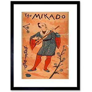 Wee Blue Coo Theatre Musical Mikado Gilbert Sullivan Nankipoo UK Advert Framed Wall Art Print Wee Blue Coo Theatre Musical Mikado Gilbert Sullivan Nankipoo UK Advert Framed Wall Art Print