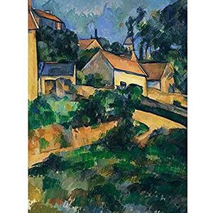Fine Art Prints Paul Cezanne La Route Tournante A Montgeroult Art Print Canvas Premium Wall Decor Poster Mural Fine Art Prints Paul Cezanne La Route Tournante A Montgeroult Art Print Canvas Premium Wall Decor Poster Mural