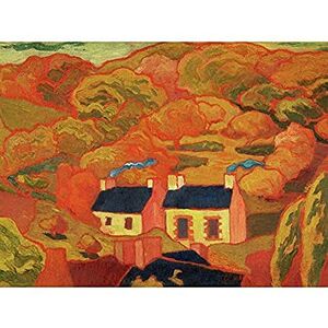 Fine Art Prints Seguin Armand Two Thatched Cottages Les Deux Chaumieres Unframed Wall Art Print Poster Home Decor Premium Fine Art Prints Seguin Armand Two Thatched Cottages Les Deux Chaumieres Unframed Wall Art Print Poster Home Decor Premium