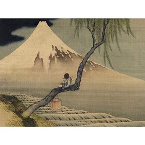 Artery8 Hokusai Boy Viewing Mount Fuji Unframed Wall Art Print Poster Home Decor Premium Artery8 Hokusai Boy Viewing Mount Fuji Unframed Wall Art Print Poster Home Decor Premium
