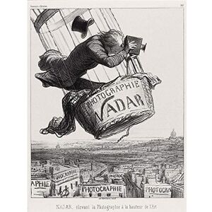 Wee Blue Coo Daumier French Nadar Graph Old Painting Art Print Poster Wall Decor 12X16 Inch Wee Blue Coo Daumier French Nadar Graph Old Painting Art Print Poster Wall Decor 12X16 Inch