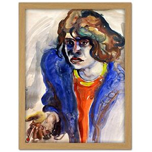 Artery8 Lohse-Wachtler Cigarette Break Painting Artwork Framed Wall Art Print 18X24 Inch Artery8 Lohse-Wachtler Cigarette Break Painting Artwork Framed Wall Art Print 18X24 Inch