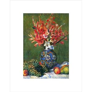 Wee Blue Coo RENOIR FLOWERS FRUIT OLD MASTER FRAMED ART PRINT MOUNT B12X1592 Wee Blue Coo RENOIR FLOWERS FRUIT OLD MASTER FRAMED ART PRINT MOUNT B12X1592