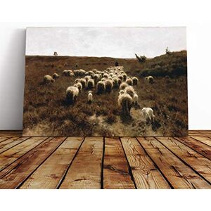 Big Box Art Anton Mauve The Return of The Flock Canvas Print Gallery Wrapped 30mm Frame Wall Art 30x20 inches Ready to Hang Modern Picture Living Room Bedroom Lounge Office Big Box Art Anton Mauve The Return of The Flock Canvas Print Gallery Wrapped 30mm Frame Wall Art 30x20 inches Ready to Hang Modern Picture Living Room Bedroom Lounge Office