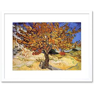Wee Blue Coo Van Gogh Mulberry Tree 1889 Painting Frame Art Print Picture 22 F12X1622 Wee Blue Coo Van Gogh Mulberry Tree 1889 Painting Frame Art Print Picture 22 F12X1622