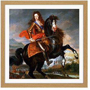 Fine Art Prints Anonymous Portrait King William III England Painting Square Wooden Framed Wall Art Print Picture 16X16 Inch Fine Art Prints Anonymous Portrait King William III England Painting Square Wooden Framed Wall Art Print Picture 16X16 Inch