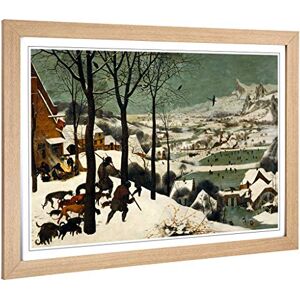 Big Box Art Framed Print of Pieter Bruegel The Elder Hunters in The Snow Design Wall Art Picture Home Decor for Kitchen, Living Room, Bedroom, Hallway, Oak, A2 / 24.5x18 Inch / 62x45cm Big Box Art Framed Print of Pieter Bruegel The Elder Hunters in The Snow Design Wall Art Picture Home Decor for Kitchen, Living Room, Bedroom, Hallway, Oak, A2 / 24.5x18 Inch / 62x45cm