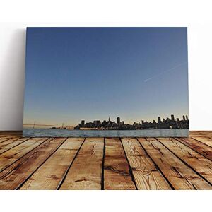 Big Box Art Canvas Print Wall Art Golden Gate Bridge San Franciso Skyline Mounted & Stretched Framed Picture Home Decor for Kitchen, Living Room, Bedroom, Hallway, Multi-Colour, 24x16 Inch Big Box Art Canvas Print Wall Art Golden Gate Bridge San Franciso Skyline Mounted & Stretched Framed Picture Home Decor for Kitchen, Living Room, Bedroom, Hallway, Multi-Colour, 24x16 Inch