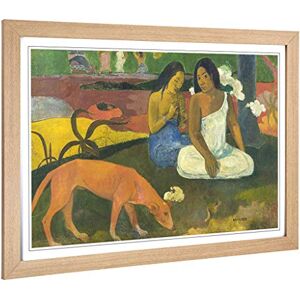Big Box Art Framed Print of Paul Gauguin Arearea Design Wall Art Picture Home Decor for Kitchen, Living, Dining Room, Lounge, Bedroom, Hallway, Office, Oak, A2 / 24.5x18 Inch / 62x45cm Big Box Art Framed Print of Paul Gauguin Arearea Design Wall Art Picture Home Decor for Kitchen, Living, Dining Room, Lounge, Bedroom, Hallway, Office, Oak, A2 / 24.5x18 Inch / 62x45cm