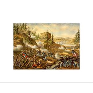 Wee Blue Coo War American Civil Battle Chattanooga USA Wall Art Print Wee Blue Coo War American Civil Battle Chattanooga USA Wall Art Print