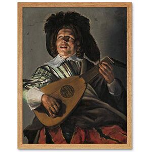 Artery8 Judith Leyster The Serenade Minstrel Painting Art Print Framed Poster Wall Decor 12x16 inch Artery8 Judith Leyster The Serenade Minstrel Painting Art Print Framed Poster Wall Decor 12x16 inch