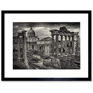 Wee Blue Coo Photo Cityscape Rome Italy Roman Forum Ruins Framed Wall Art Print Wee Blue Coo Photo Cityscape Rome Italy Roman Forum Ruins Framed Wall Art Print