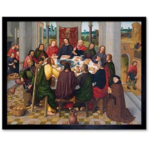 Artery8 Master Amsterdam Death Virgin Last Supper Painting Art Print Framed Poster Wall Decor 12x16 inch Artery8 Master Amsterdam Death Virgin Last Supper Painting Art Print Framed Poster Wall Decor 12x16 inch