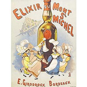 Fine Art Prints Girodroux Elixir Mont St Michel Tanzende Vintage Werbung ungerahmt Wandbild Druck Poster Home Decor Premium Fine Art Prints Girodroux Elixir Mont St Michel Tanzende Vintage Werbung ungerahmt Wandbild Druck Poster Home Decor Premium