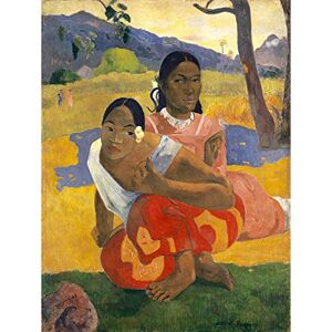 Fine Art Prints Gauguin Nafea Faa Ipoipo When Marry Painting Large XL Wall Art Canvas Print Fine Art Prints Gauguin Nafea Faa Ipoipo When Marry Painting Large XL Wall Art Canvas Print