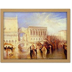 Fine Art Prints Turner Venice The Bridge Of Sighs Large Framed Art Print Poster Wall Decor 18x24 Fine Art Prints Turner Venice The Bridge Of Sighs Large Framed Art Print Poster Wall Decor 18x24
