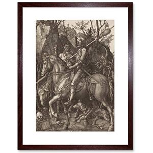 Wee Blue Coo Painting Albrecht Durer Knight Death Devil Old Master Framed Wall Art Print Wee Blue Coo Painting Albrecht Durer Knight Death Devil Old Master Framed Wall Art Print