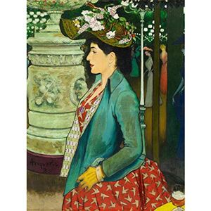 Fine Art Prints Anquetin Elegant Woman Elysee Montmartre Painting Large Print Poster Wall Art Decor Picture Fine Art Prints Anquetin Elegant Woman Elysee Montmartre Painting Large Print Poster Wall Art Decor Picture