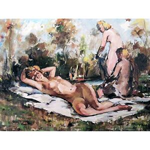 Fine Art Prints Sirk After Swimming Nudes Painting Large Print Poster Wall Art Decor Picture Fine Art Prints Sirk After Swimming Nudes Painting Large Print Poster Wall Art Decor Picture